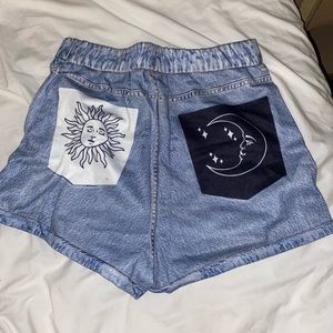 Women’s Moon and Sun Shorts